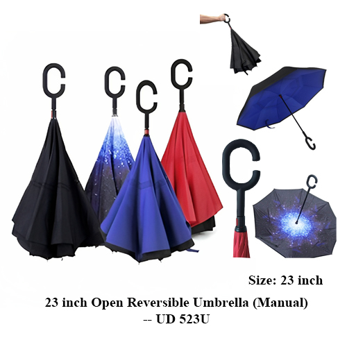 Shell Reversible Umbrella 23 inch Open Reversible Umbrella (Manual) -- UD 523U - Twinlink ...